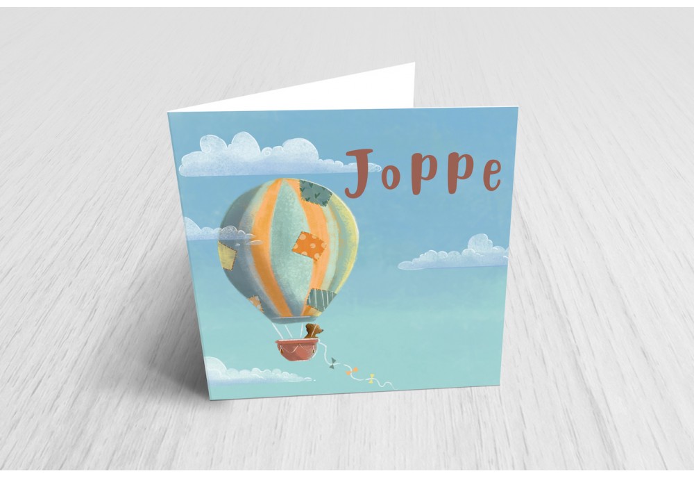 Luchtballon met beer